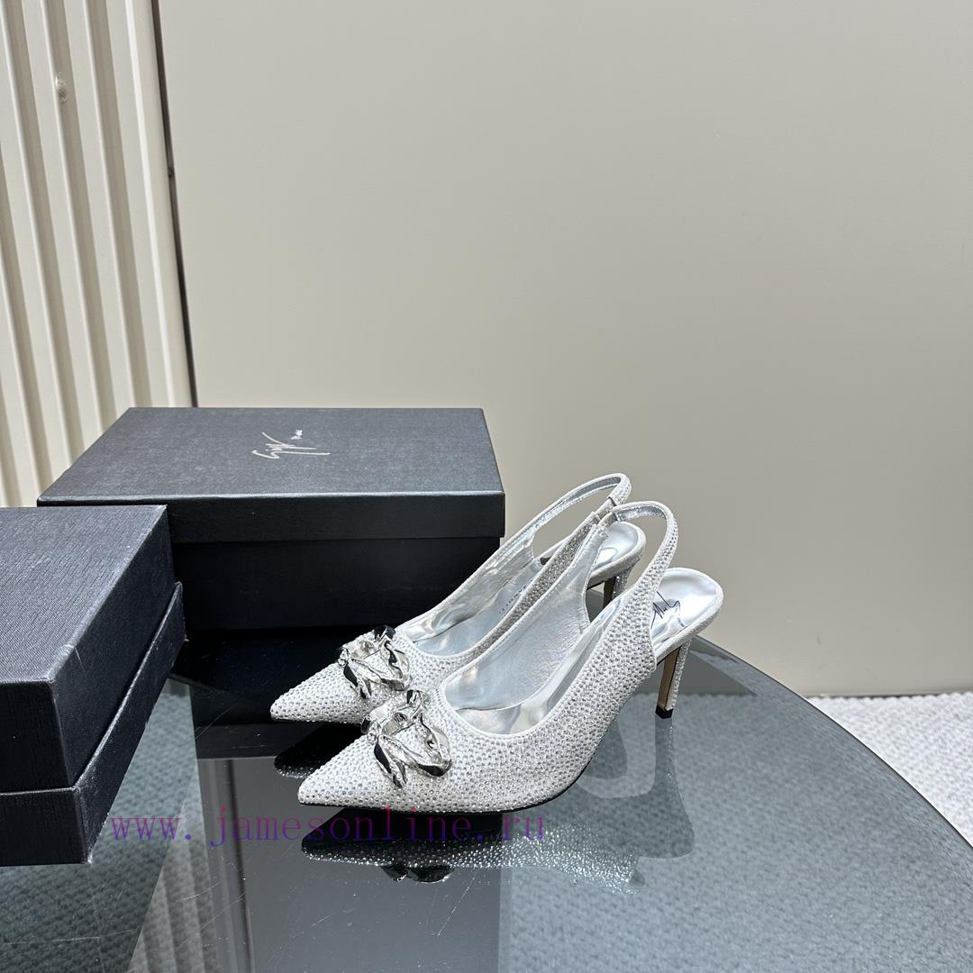 Giuseppe ZanottiGZ 2024s New Rhinestone High HeelsThe Rhinestone Heel Wraps Around Yangjing And dicqu59k - Image 2