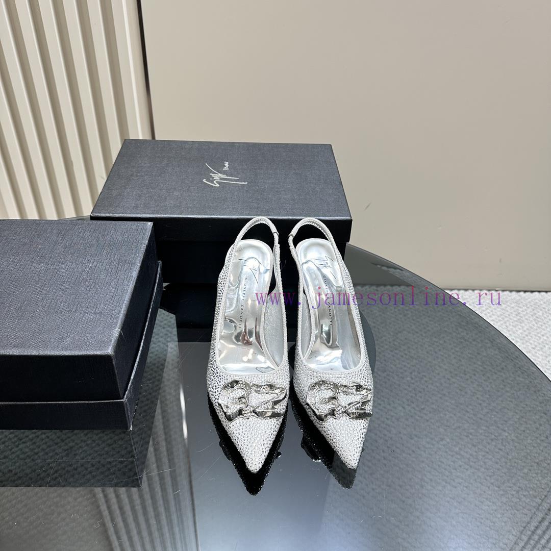 Giuseppe ZanottiGZ 2024s New Rhinestone High HeelsThe Rhinestone Heel Wraps Around Yangjing And dicqu59k - Image 3