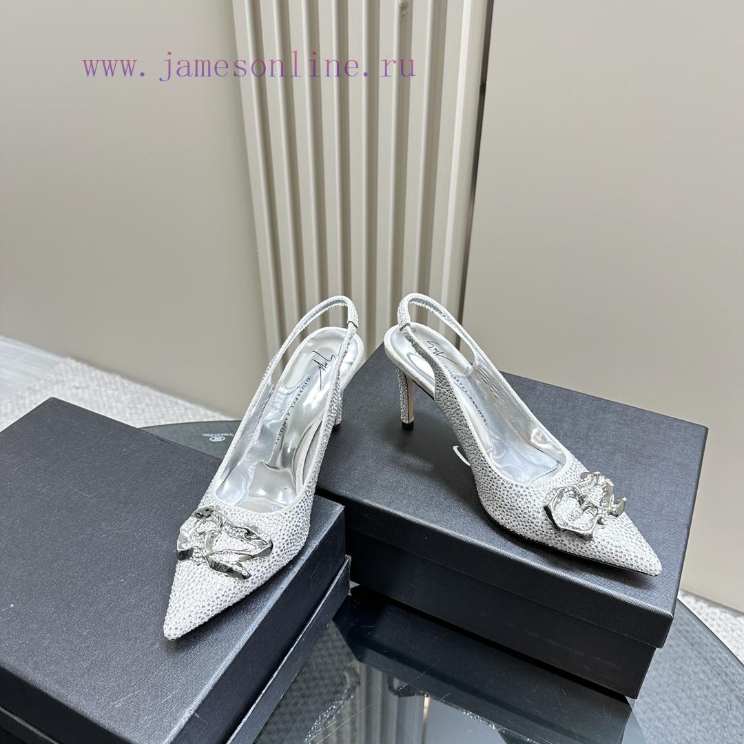 Giuseppe ZanottiGZ 2024s New Rhinestone High HeelsThe Rhinestone Heel Wraps Around Yangjing And dicqu59k - Image 4