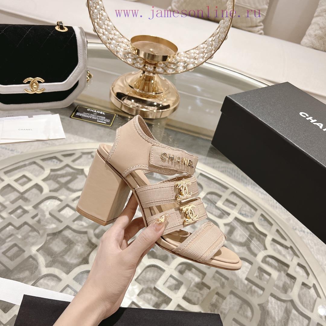 Chanel Chain Cloth Head Coarse Custom Shoes/Sandals Are A Divine Shoe Full Of Chanel Atmosphere mvmrrrmn - Image 5
