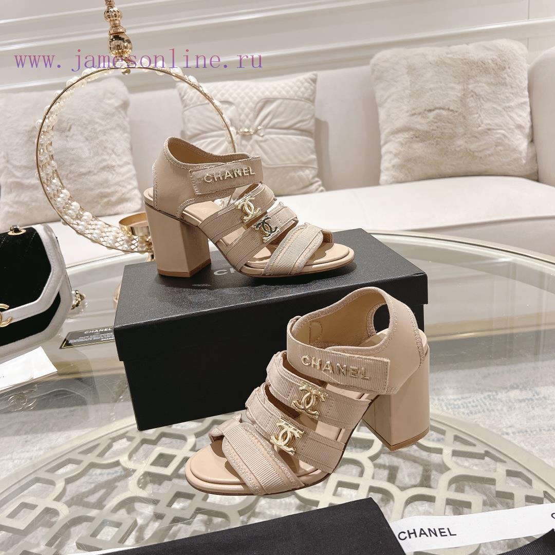 Chanel Chain Cloth Head Coarse Custom Shoes/Sandals Are A Divine Shoe Full Of Chanel Atmosphere mvmrrrmn - Image 6