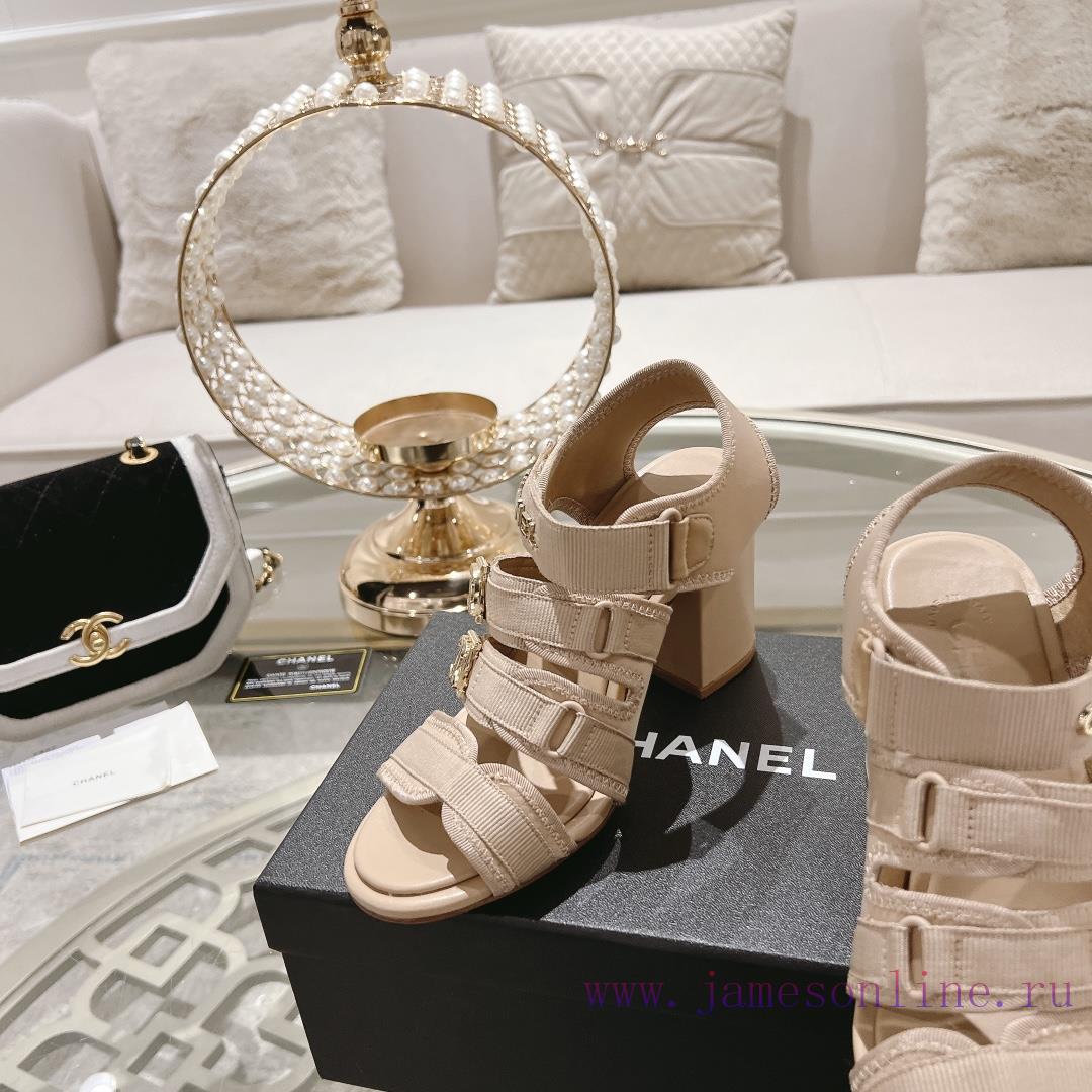 Chanel Chain Cloth Head Coarse Custom Shoes/Sandals Are A Divine Shoe Full Of Chanel Atmosphere mvmrrrmn - Image 7