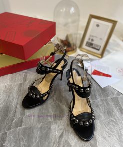 CL Red Soled Shoes Are The MostChristian Louboutin Classic Red Bottom With Two Bead Nails High 2o6svrm5