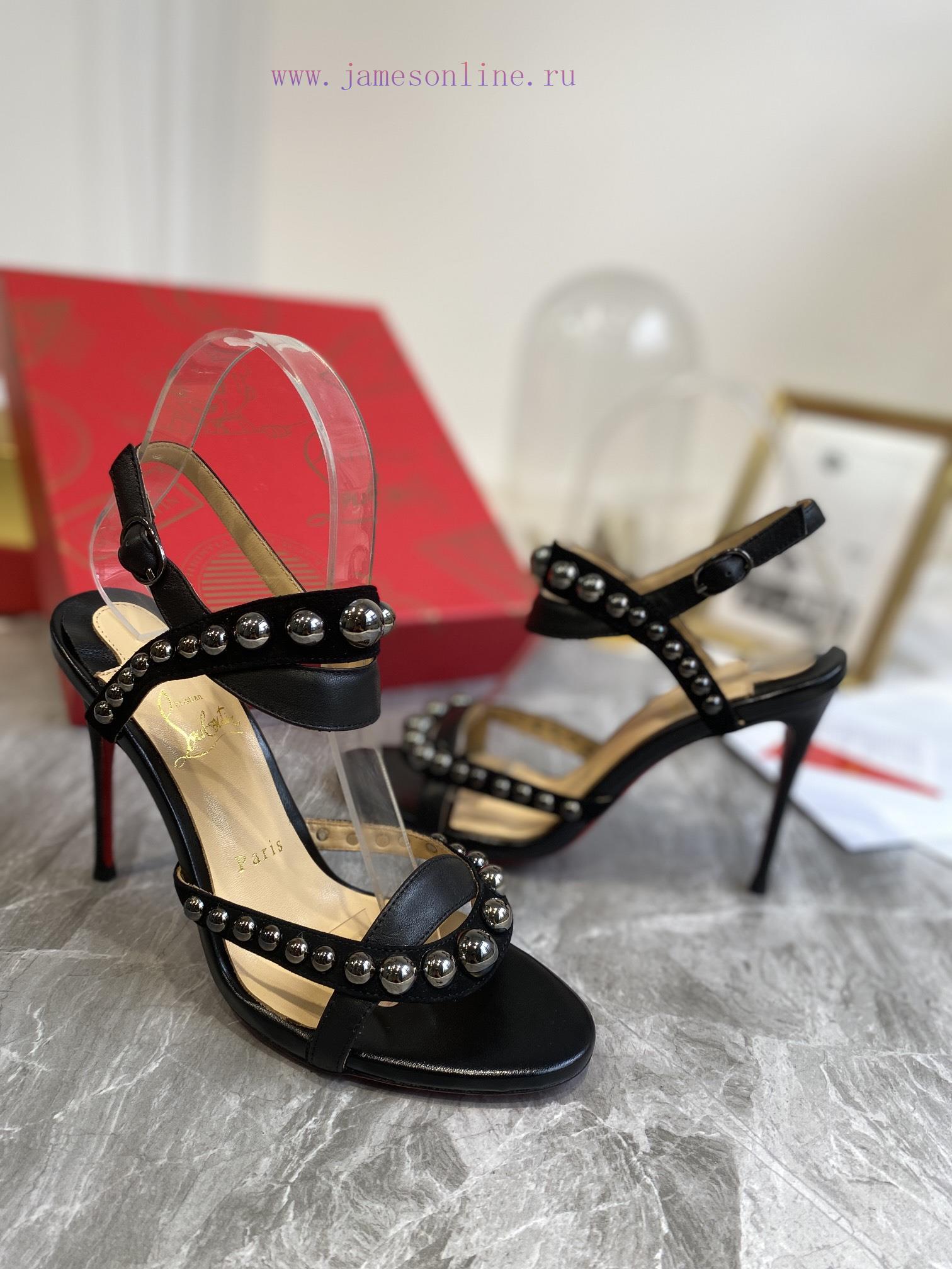 CL Red Soled Shoes Are The MostChristian Louboutin Classic Red Bottom With Two Bead Nails High 2o6svrm5 - Image 3