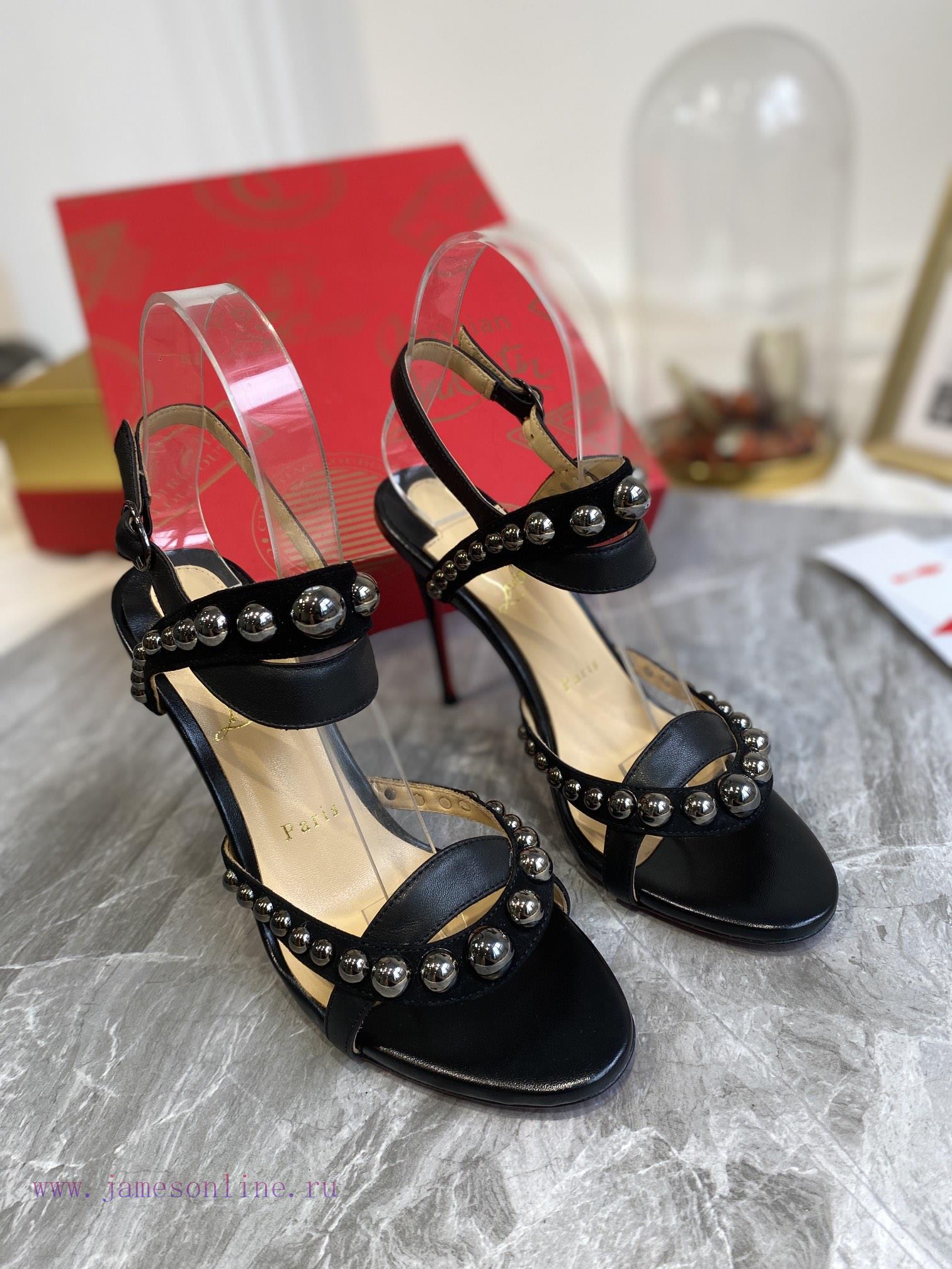 CL Red Soled Shoes Are The MostChristian Louboutin Classic Red Bottom With Two Bead Nails High 2o6svrm5 - Image 4