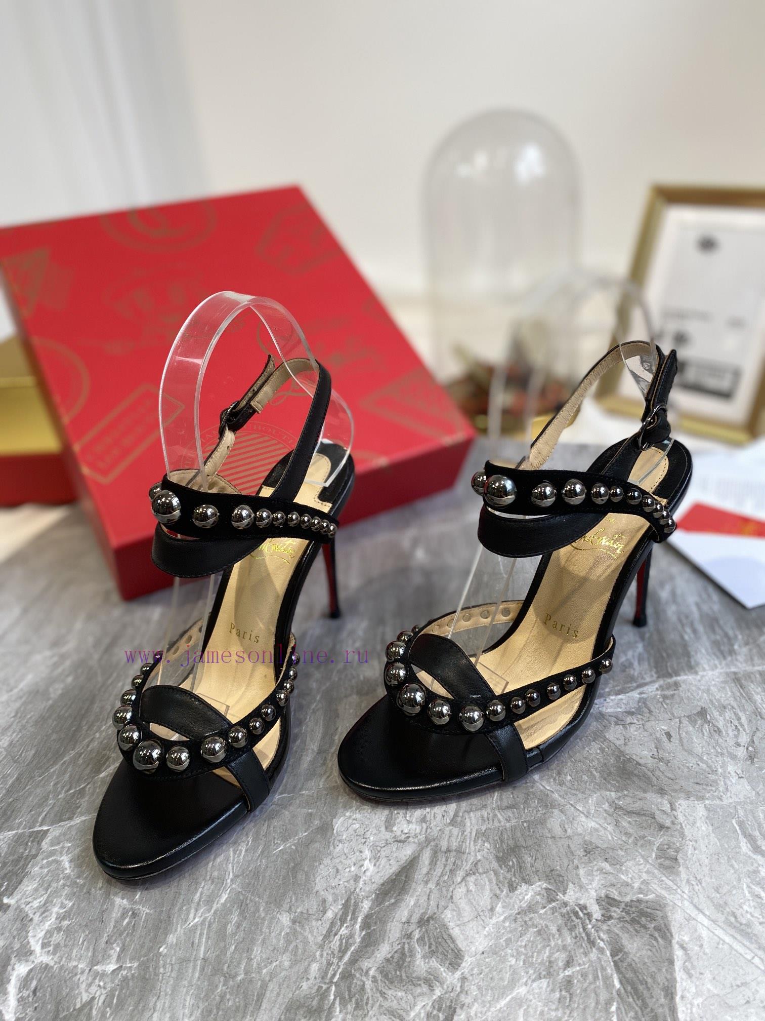 CL Red Soled Shoes Are The MostChristian Louboutin Classic Red Bottom With Two Bead Nails High 2o6svrm5 - Image 5