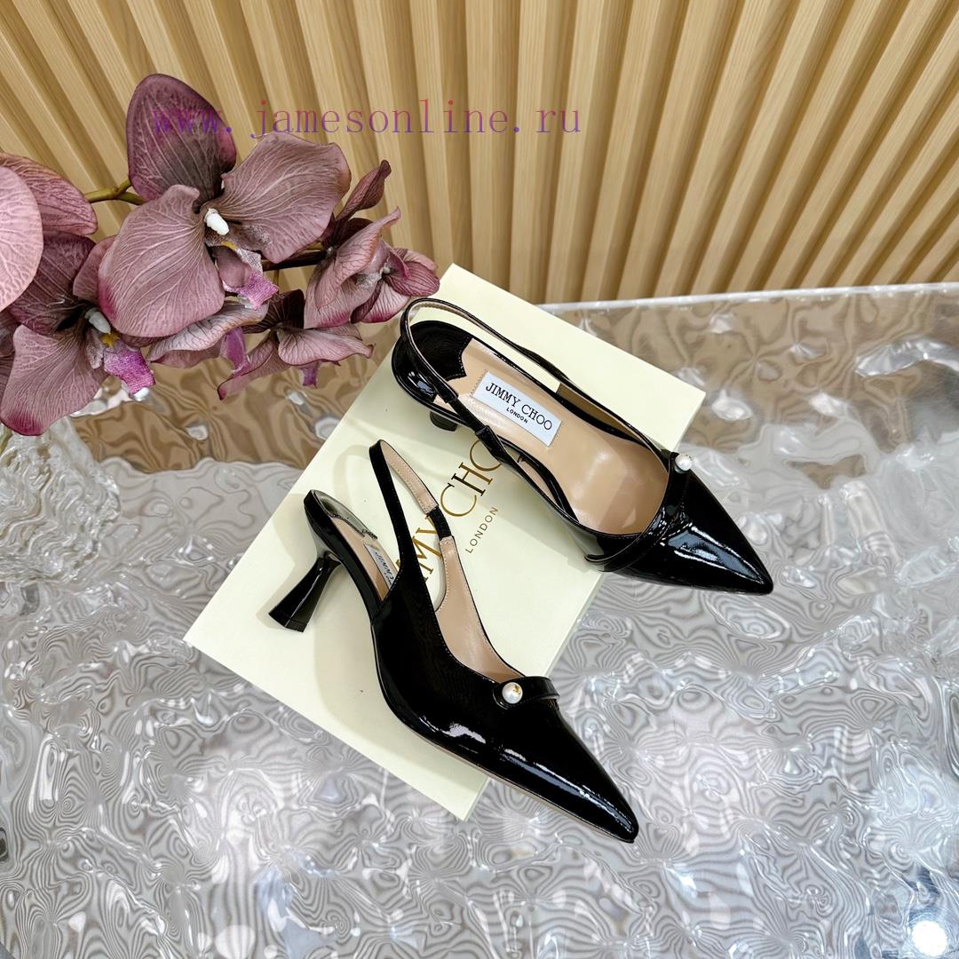 2024 SSJIMMY CHOO Dinner High Heel Sandals/Single Shoes——————————Top TierThe Australian Pointed hrvi9osu