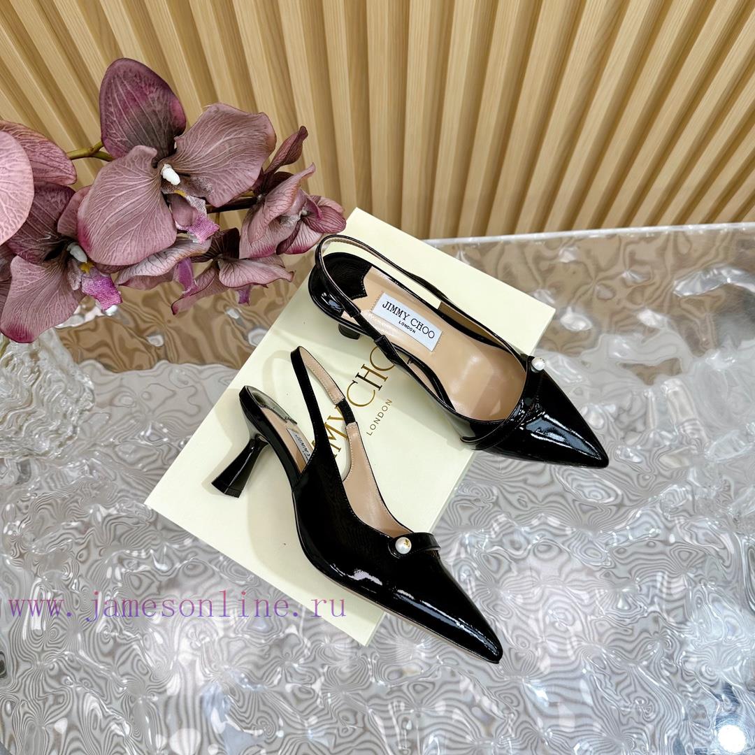 2024 SSJIMMY CHOO Dinner High Heel Sandals/Single Shoes——————————Top TierThe Australian Pointed hrvi9osu - Image 2
