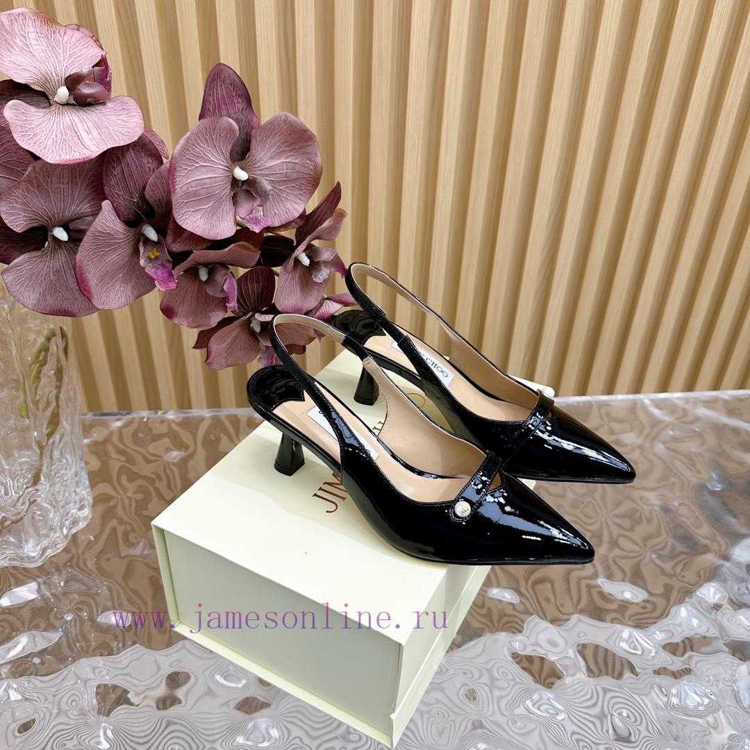 2024 SSJIMMY CHOO Dinner High Heel Sandals/Single Shoes——————————Top TierThe Australian Pointed hrvi9osu - Image 3