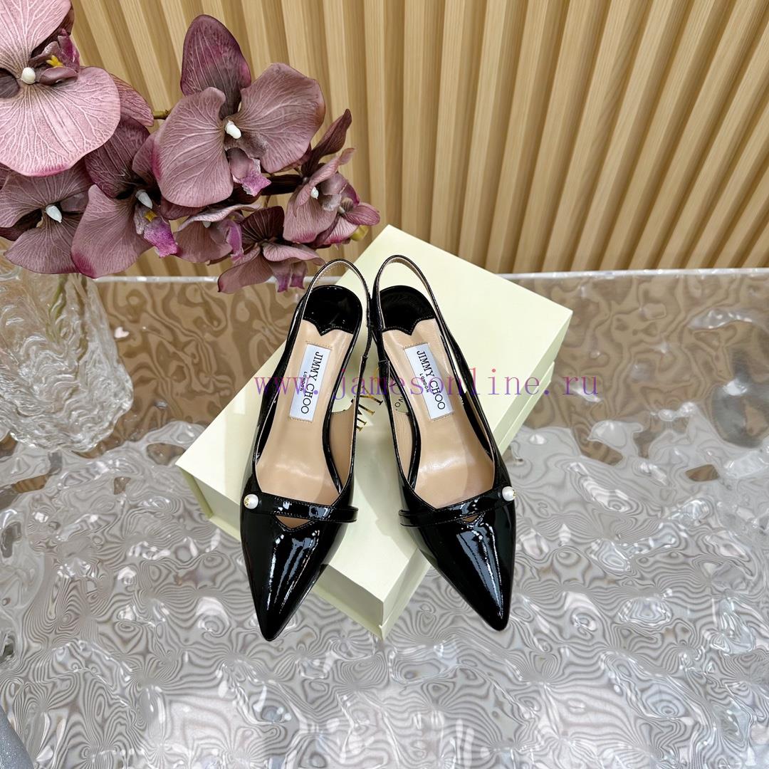 2024 SSJIMMY CHOO Dinner High Heel Sandals/Single Shoes——————————Top TierThe Australian Pointed hrvi9osu - Image 4