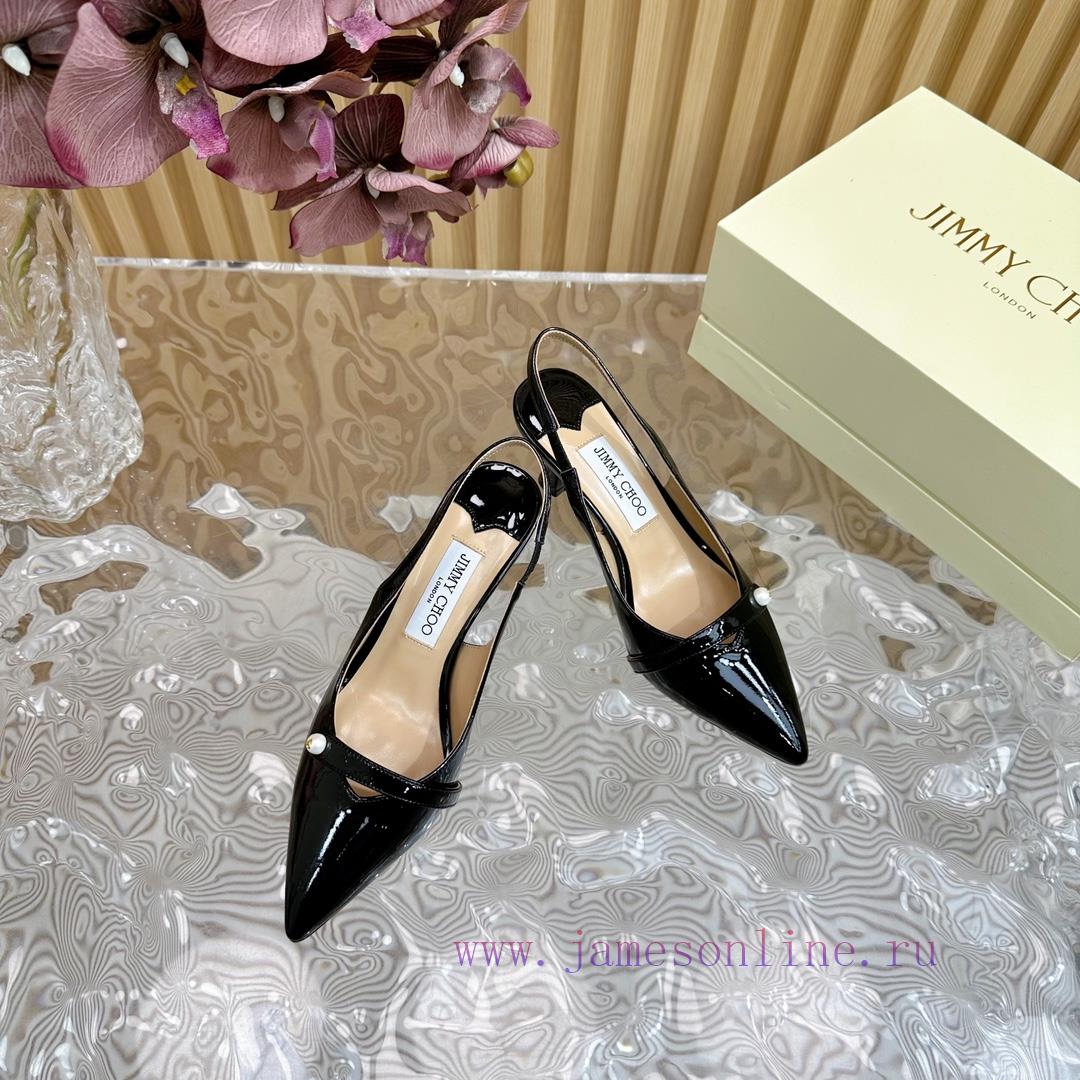 2024 SSJIMMY CHOO Dinner High Heel Sandals/Single Shoes——————————Top TierThe Australian Pointed hrvi9osu - Image 6