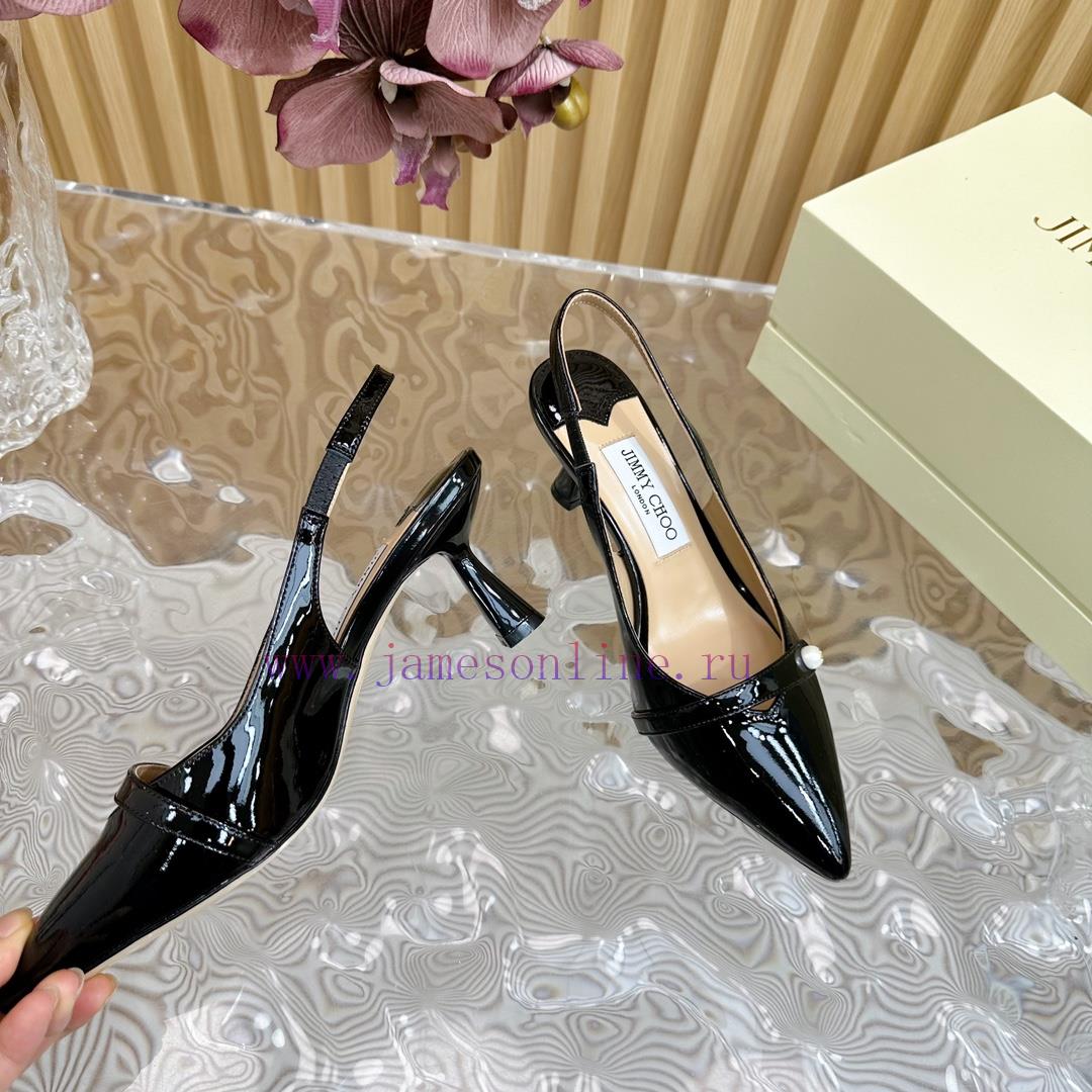 2024 SSJIMMY CHOO Dinner High Heel Sandals/Single Shoes——————————Top TierThe Australian Pointed hrvi9osu - Image 7