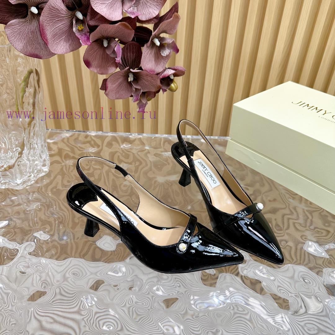 2024 SSJIMMY CHOO Dinner High Heel Sandals/Single Shoes——————————Top TierThe Australian Pointed hrvi9osu - Image 8