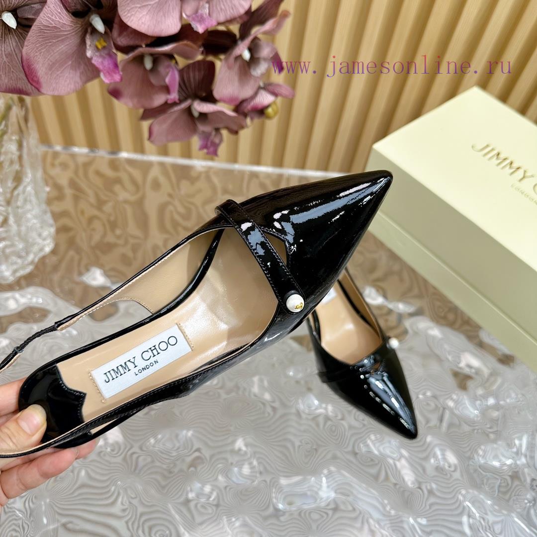 2024 SSJIMMY CHOO Dinner High Heel Sandals/Single Shoes——————————Top TierThe Australian Pointed hrvi9osu - Image 10