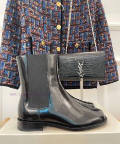 Maison Margiela | MM6 Chelsea Autumn/Winter Top Tabi Split Toe Boots___________________________ cgzamfdi