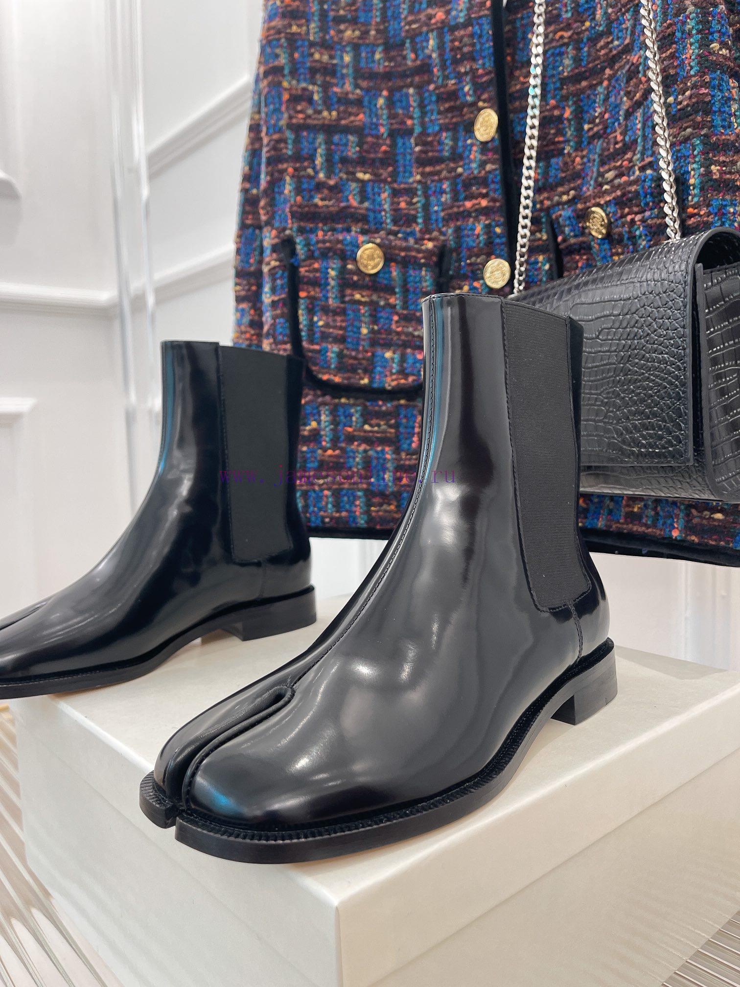 Maison Margiela | MM6 Chelsea Autumn/Winter Top Tabi Split Toe Boots___________________________ cgzamfdi - Image 3