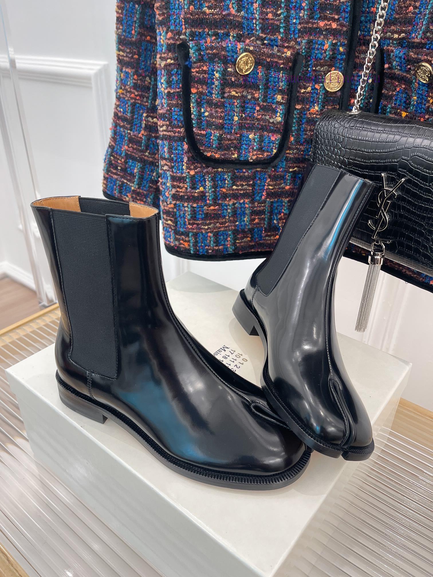 Maison Margiela | MM6 Chelsea Autumn/Winter Top Tabi Split Toe Boots___________________________ cgzamfdi - Image 4
