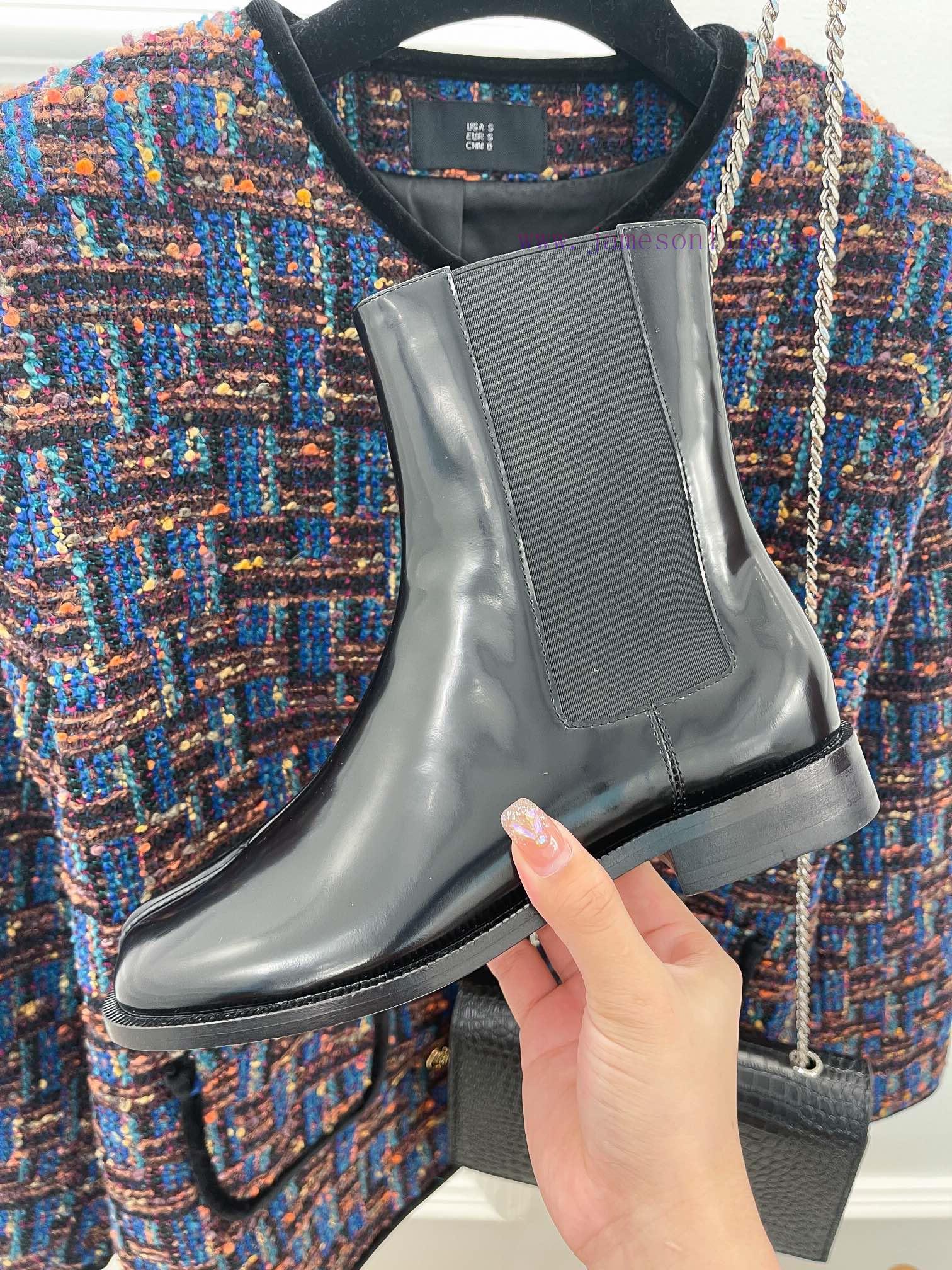 Maison Margiela | MM6 Chelsea Autumn/Winter Top Tabi Split Toe Boots___________________________ cgzamfdi - Image 5