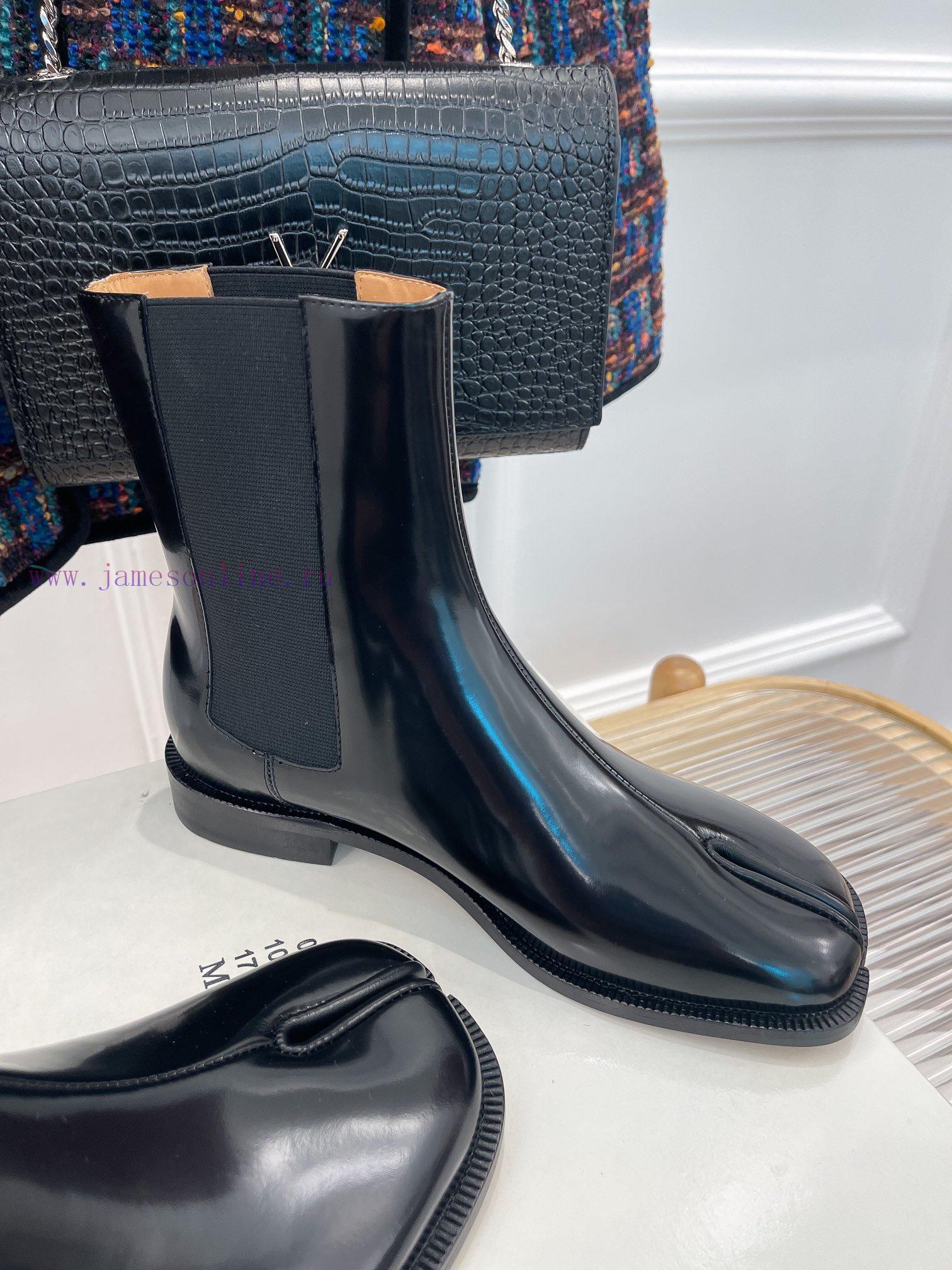 Maison Margiela | MM6 Chelsea Autumn/Winter Top Tabi Split Toe Boots___________________________ cgzamfdi - Image 7