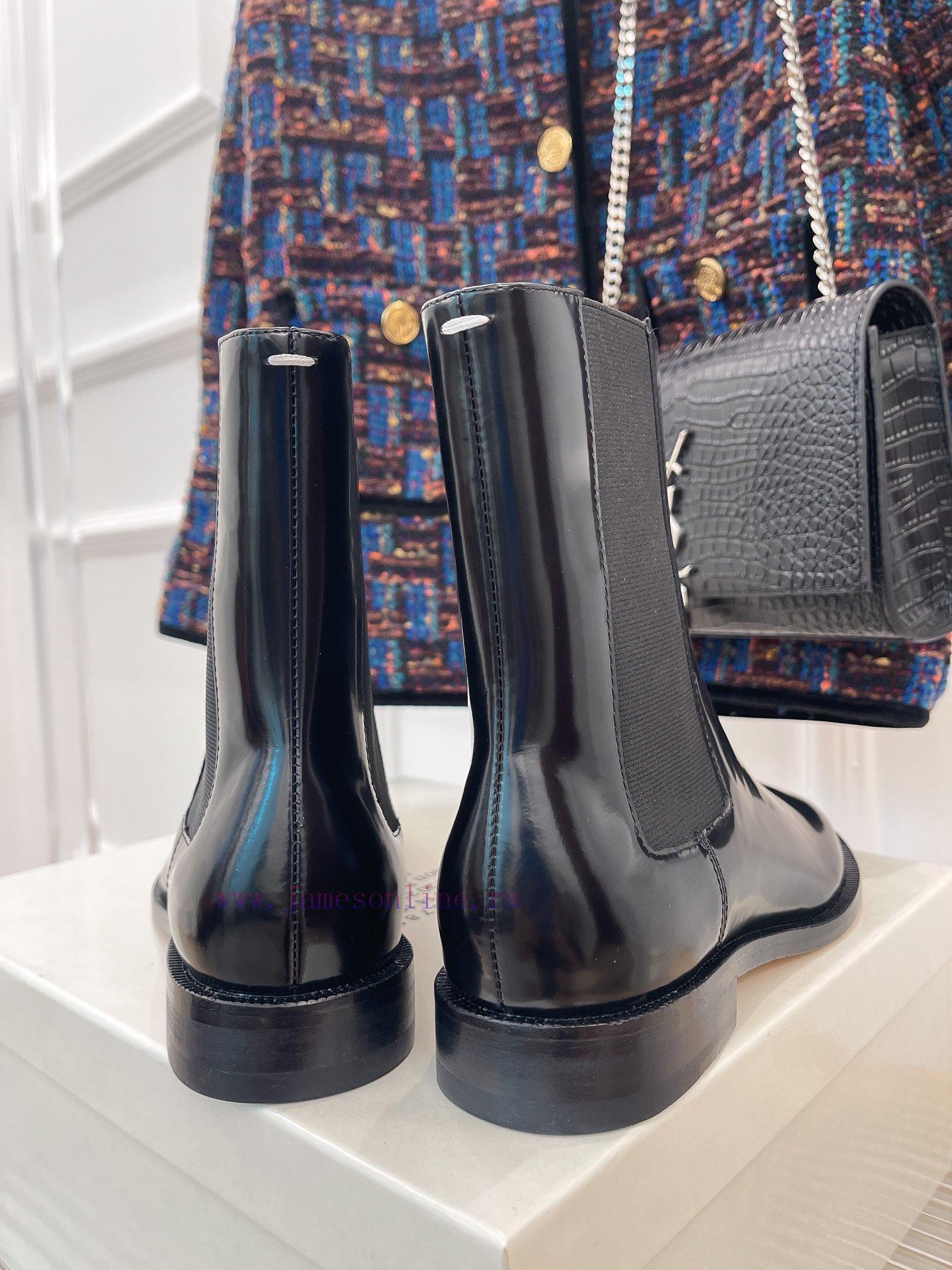 Maison Margiela | MM6 Chelsea Autumn/Winter Top Tabi Split Toe Boots___________________________ cgzamfdi - Image 9