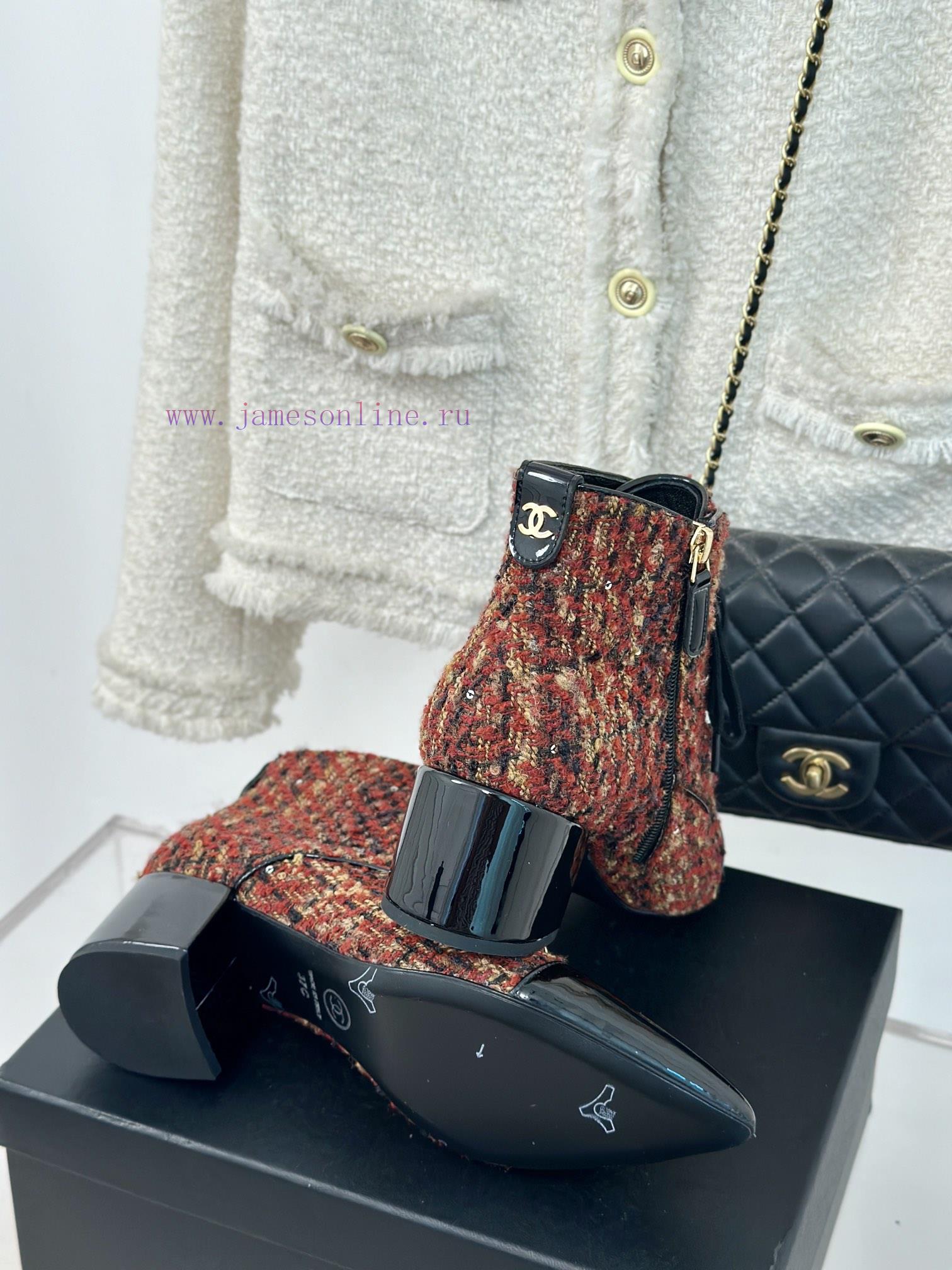 Chanel | Chanel 24B Autumn/Winter New Pointed Short BootsComes With A Sense Of Atmosphere And E 3ssg5g8r - Image 10