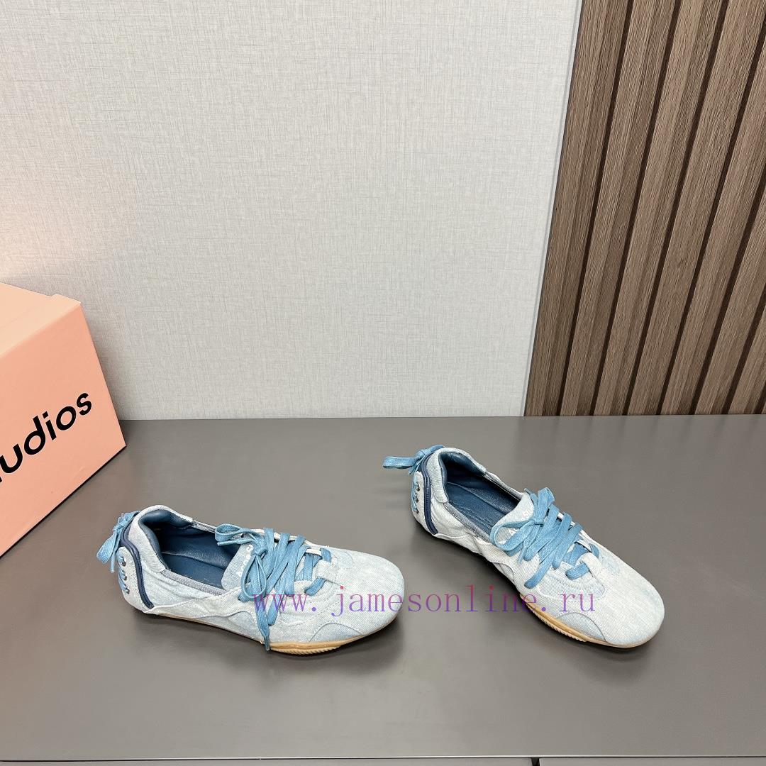 Top Spot Order SchedulingAcne Studios 24 Vs Wasteland Ballet Flat ShoesLace Up Ballet FlatsShoe h6pciu0a - Image 3