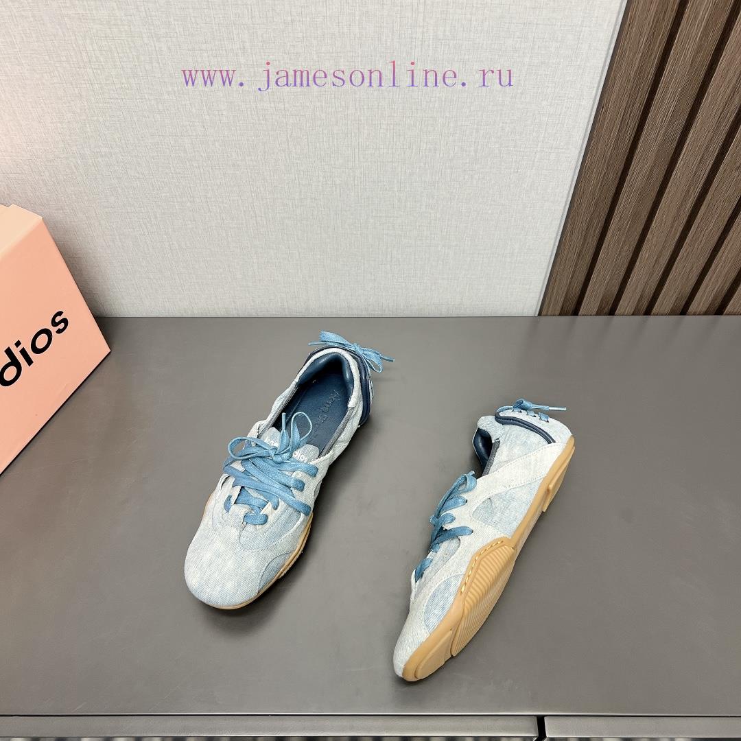 Top Spot Order SchedulingAcne Studios 24 Vs Wasteland Ballet Flat ShoesLace Up Ballet FlatsShoe h6pciu0a - Image 4