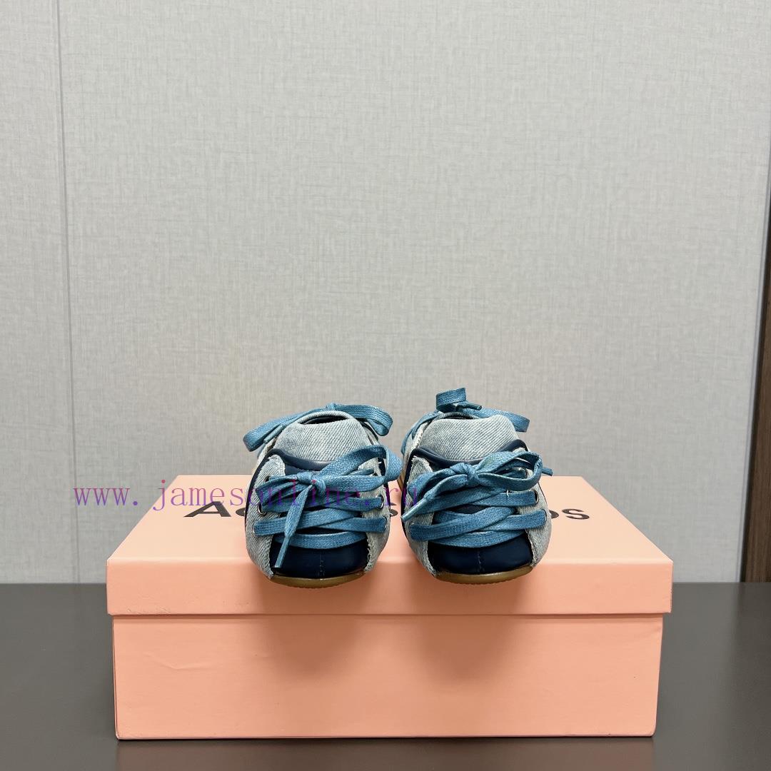 Top Spot Order SchedulingAcne Studios 24 Vs Wasteland Ballet Flat ShoesLace Up Ballet FlatsShoe h6pciu0a - Image 9