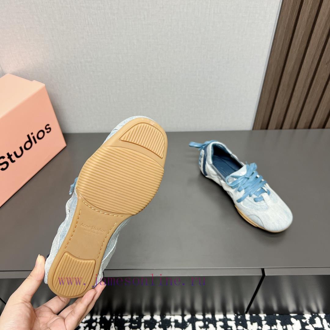 Top Spot Order SchedulingAcne Studios 24 Vs Wasteland Ballet Flat ShoesLace Up Ballet FlatsShoe h6pciu0a - Image 10