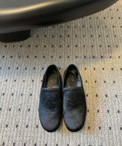 Therow 24ss Early Autumn New Soft Soled Minimalist Single ShoeThe Upper Of The Shoe Is Made Of sebxxua0