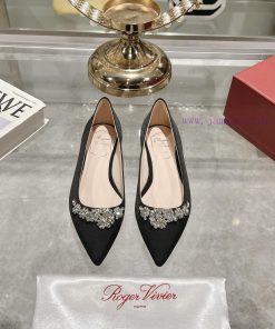 RV25 Spring/summer New Crystal Diamond Buckle Pointed Single ShoeOriginal Development Of Origin re3s3kqc