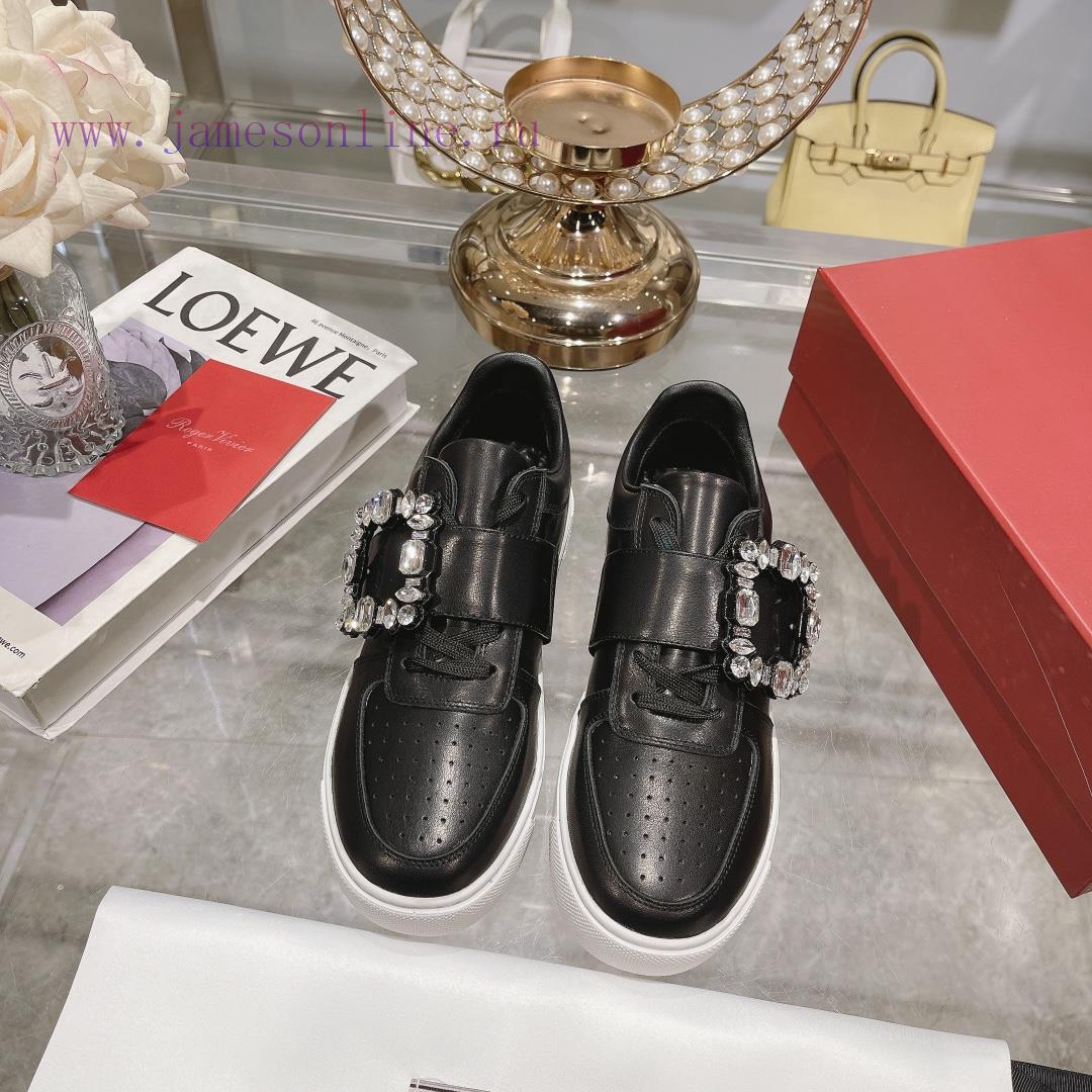 24 New Styles Of Zhou Dongyu~Tang Yan~Linda's Dream Shoes RV Square Button White Shoes Light Sp 40jycui1