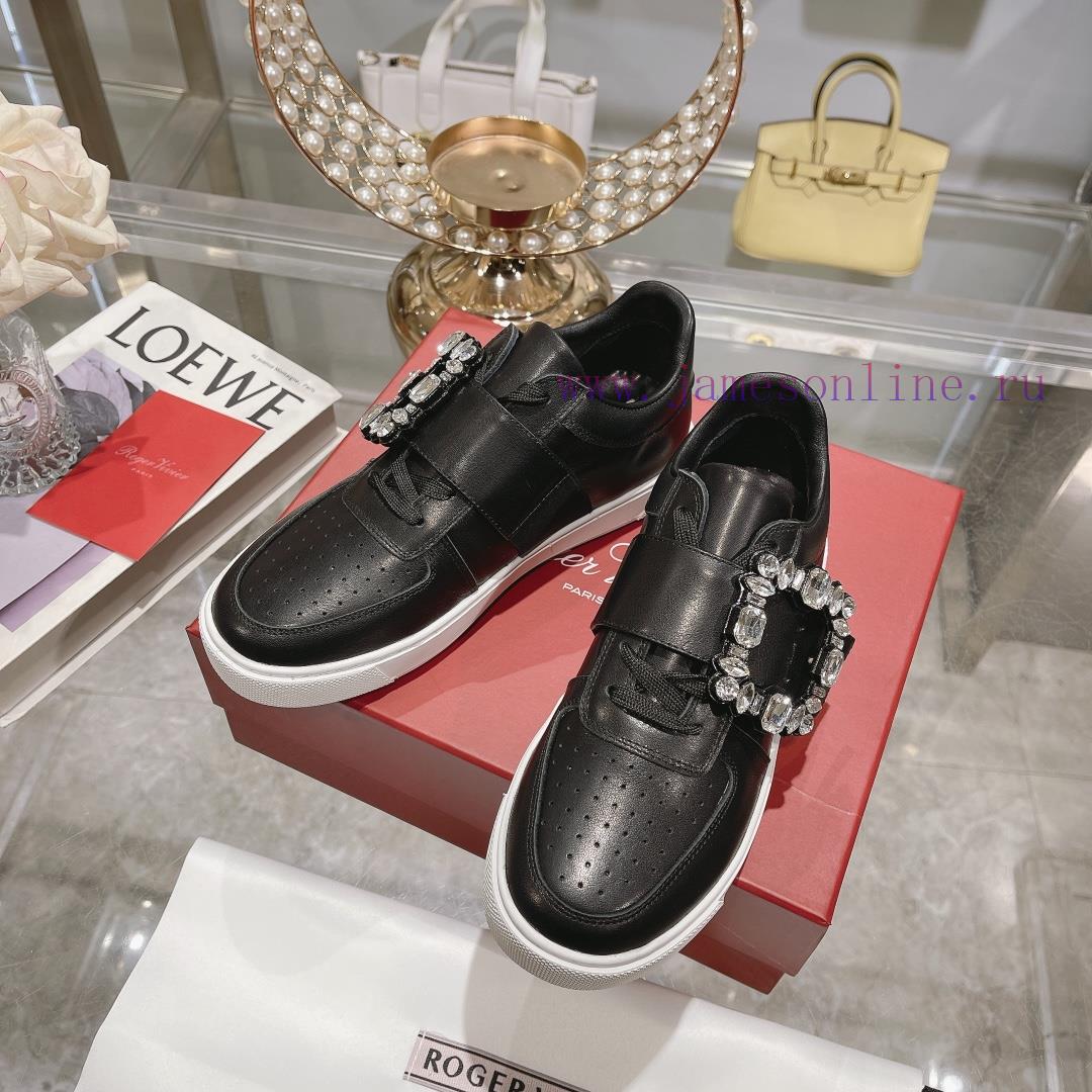 24 New Styles Of Zhou Dongyu~Tang Yan~Linda's Dream Shoes RV Square Button White Shoes Light Sp 40jycui1 - Image 5
