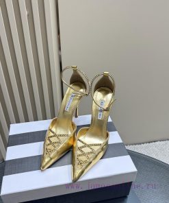 AQUAZZURA 24 Spring/Summer New Collection AsCrystal High Heels With Adjustable Ankle Strap And 2g53a324