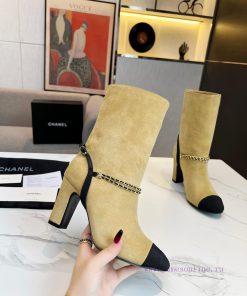 Chanel 2023CHANEL Official Website Synchronous Side Zipper Boots Purchasing Level Quality Origi 7gm1h637