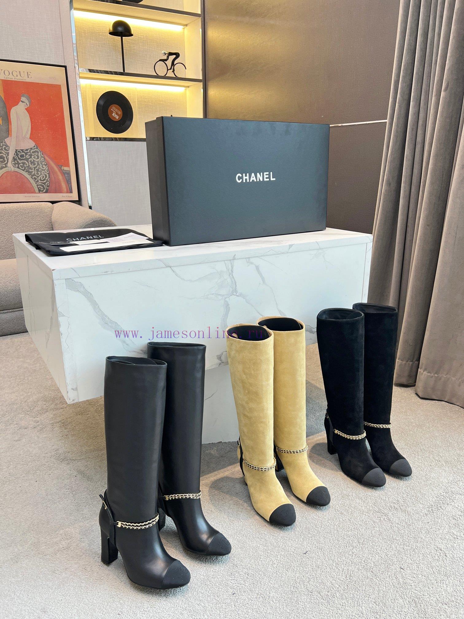 Chanel 2023CHANEL Official Website Synchronous Side Zipper Boots Purchasing Level Quality Origi hkxok1wk