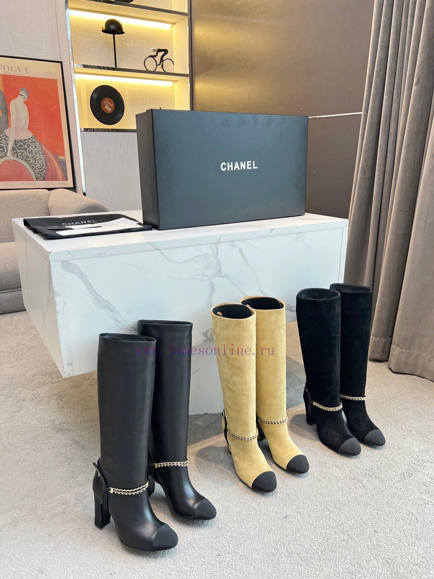 Chanel 2023CHANEL Official Website Synchronous Side Zipper Boots Purchasing Level Quality Origi hkxok1wk - Image 2