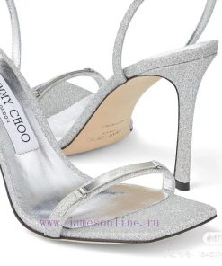 JIMMY CHOO Synchronized High-heeled Flat Sandals With A Heel Height Of 85cm Comfortable And Not 6ezody9c