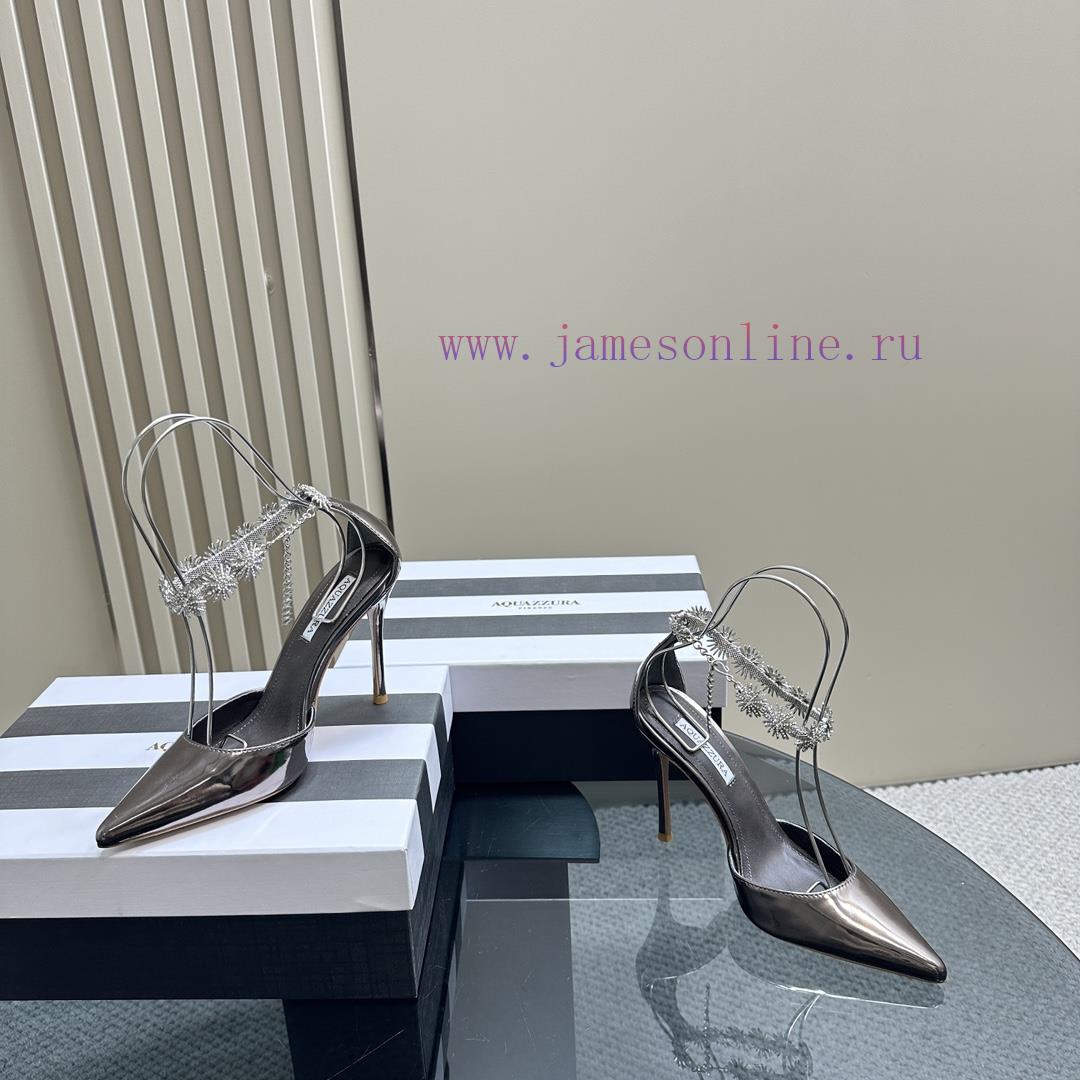 The MostAQUAZURA Big Pineapple Water Diamond Decorative High Heels2023 Spring/Summer Water Diam 1svhhza8 - Image 7