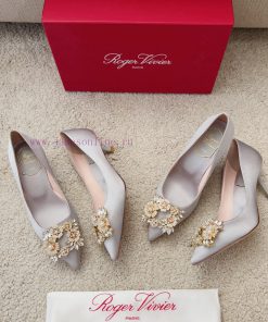 RV Pearl Diamond Buckle Bouquet Strass High Heelsfairy 🧚 Another Stunning Wedding Shoe In The M h2lloyzq