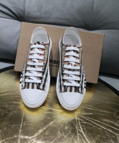 BURBERRY Market Top/2022 🤗🤗 Burberry Women's Checkered Logo Printed Board Shoes Sports Shoes Fl p421dycj