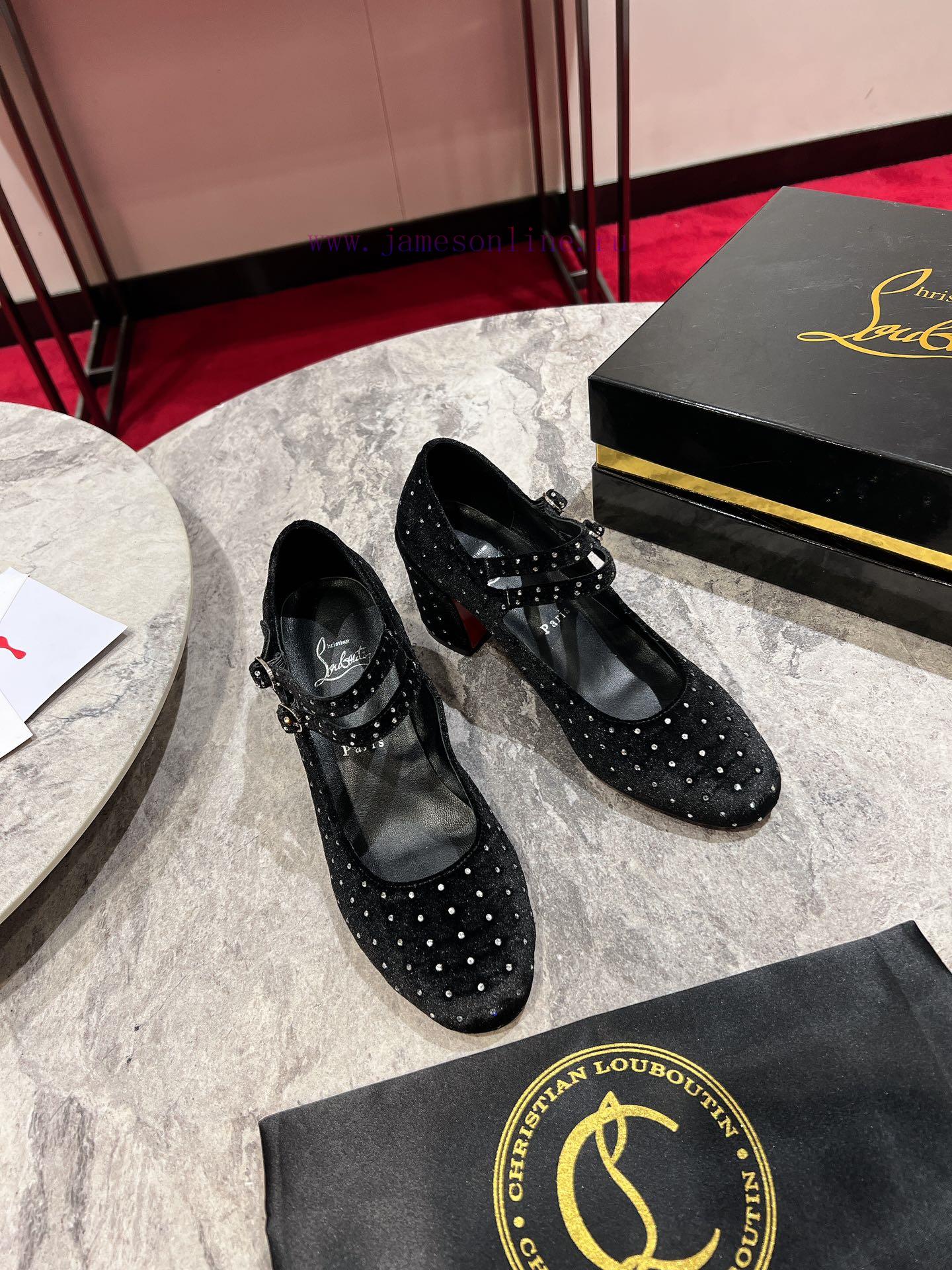 Mary Zhen Loose Diamond️French Retro Signature Item - Mary Jane Shoes Highlighting UniquenessTh dd1919ja