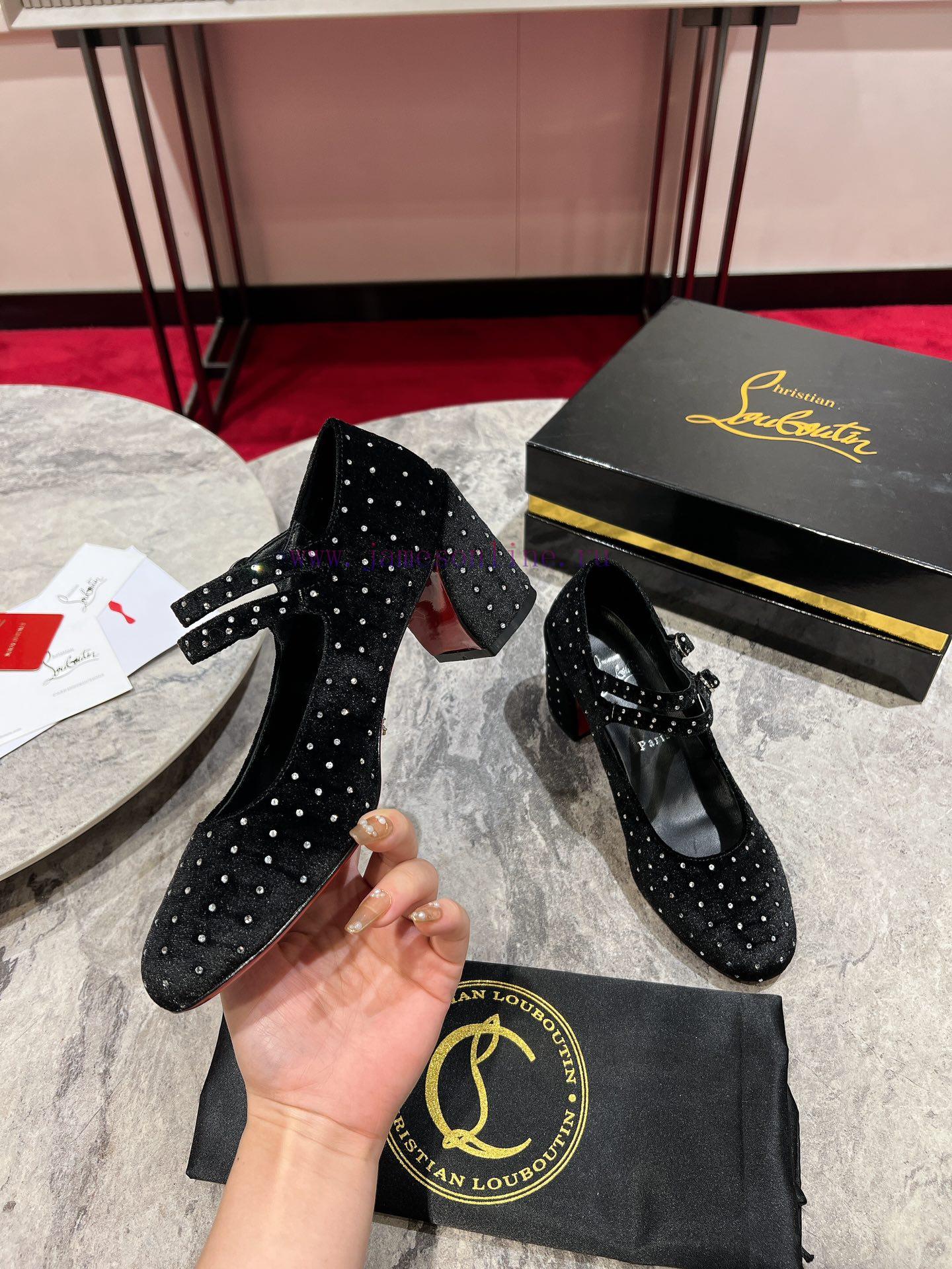 Mary Zhen Loose Diamond️French Retro Signature Item - Mary Jane Shoes Highlighting UniquenessTh dd1919ja - Image 5