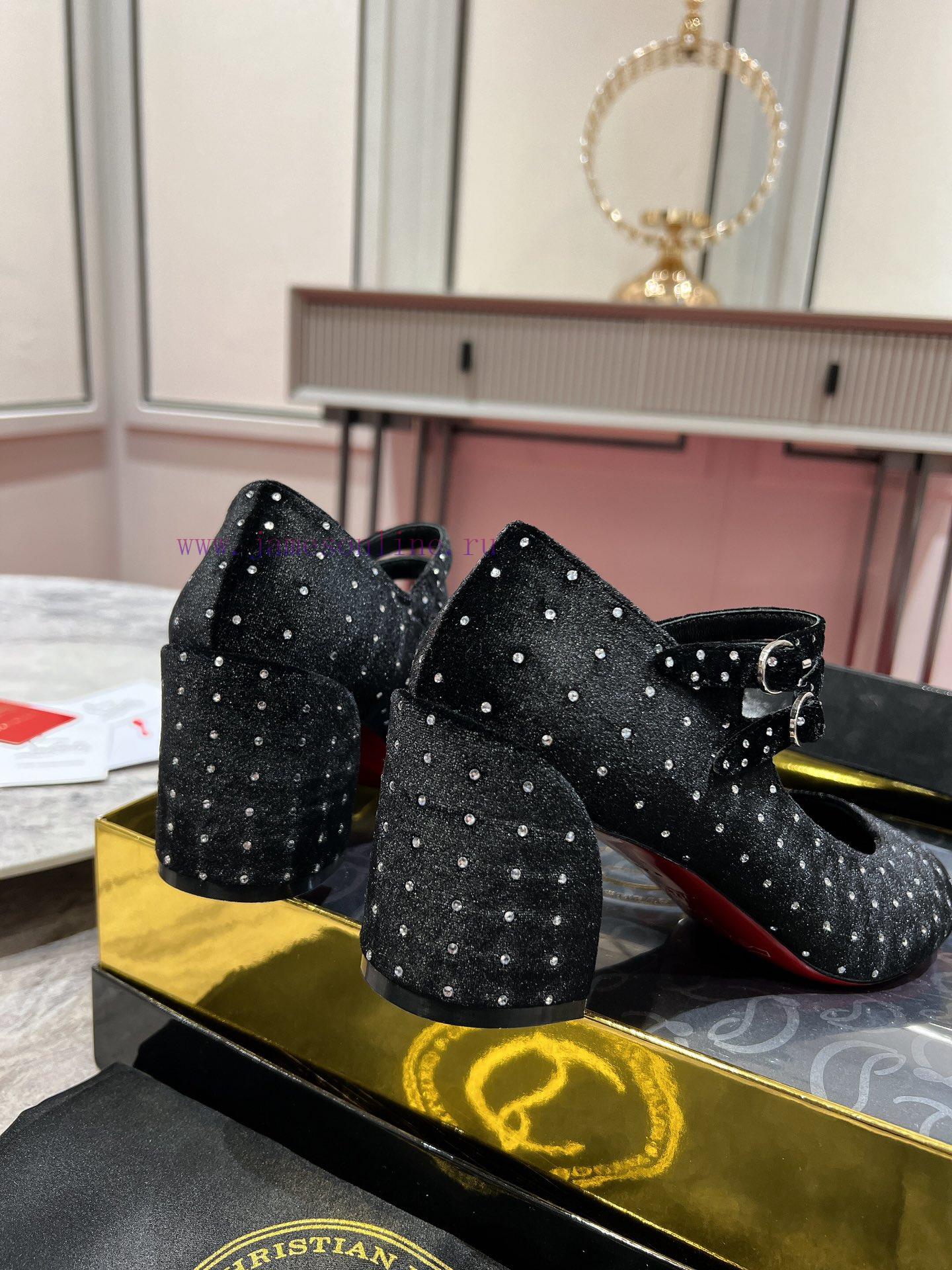 Mary Zhen Loose Diamond️French Retro Signature Item - Mary Jane Shoes Highlighting UniquenessTh dd1919ja - Image 6