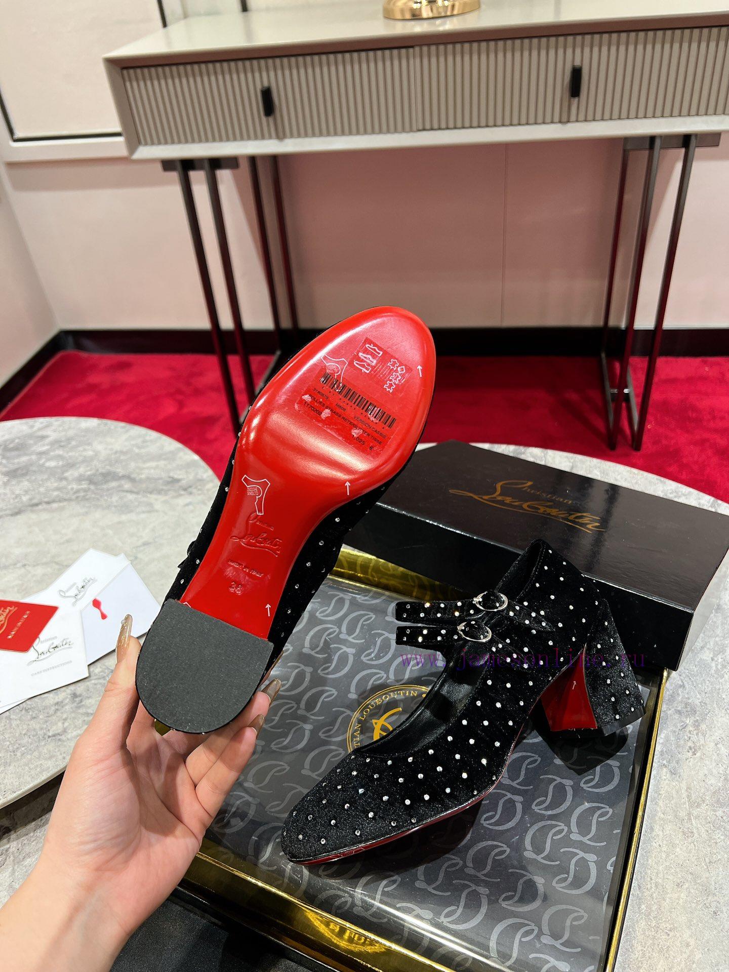Mary Zhen Loose Diamond️French Retro Signature Item - Mary Jane Shoes Highlighting UniquenessTh dd1919ja - Image 9