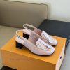Herme…s Ss24 New Arrival～Hermes 24 Spring/Summer Slingback New ProductsSmall Square Head Paired 5s4vcfr9