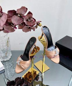 Giuseppe Zanotti - SS2024 New Spring And Summer Collection Diamond Button Single Shoes/Slippers i9c5zmux