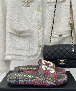 Chanel | Chanel 23p New Product Large Pair C Lazy SlippersIn Summer It Is Necessary For Everyon crt9pkxf