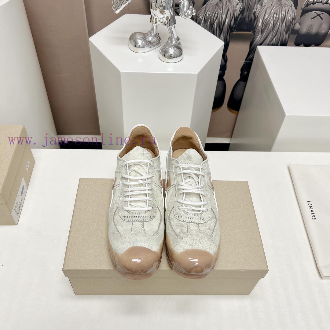 Leather Mask 'Top'LEMAIRE 24vs Spring Latest King Explosives SeriesRound Toe Lace Up German Tra tikl544x