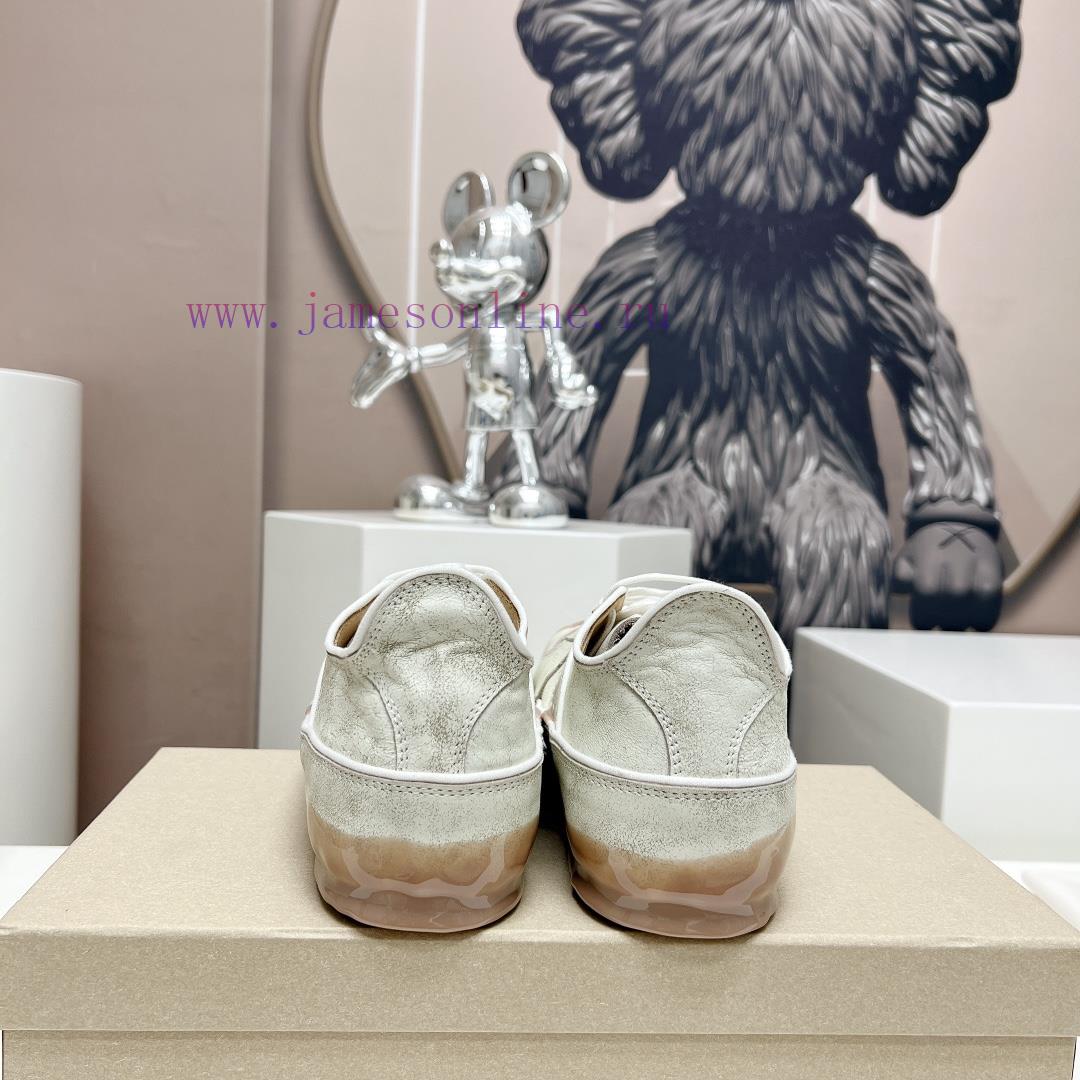 Leather Mask 'Top'LEMAIRE 24vs Spring Latest King Explosives SeriesRound Toe Lace Up German Tra tikl544x - Image 9